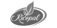 Logo de Ricopal blanco y negro