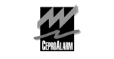 Logo de Ceproalarm blanco y negro