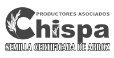 Logo de Chispa blanco y negro